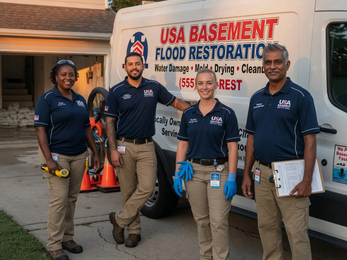 Basement Flood Cleanup company in Burnettsville, IN